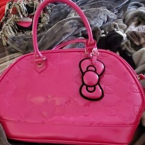 Loungefly bags sanrio hello kitty bag hot pink